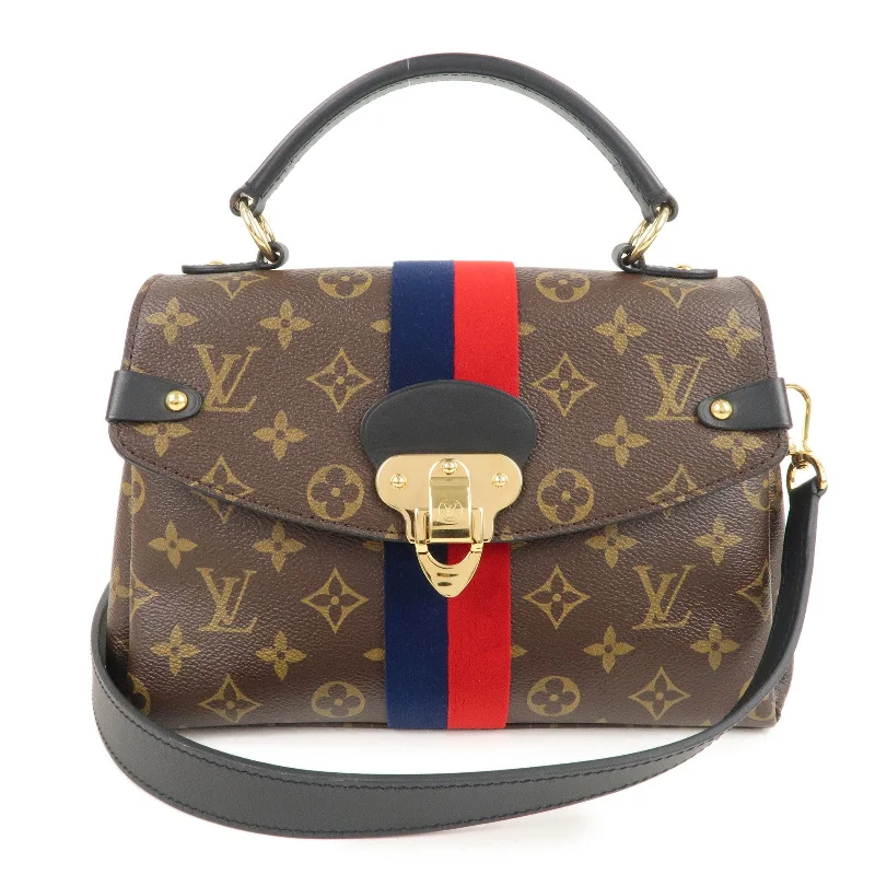 Louis Vuitton bags with a magnetic snap closure for easy accessLouis Vuitton Monogram Georges BB 2WAY Bag Shoulder Bag M43867