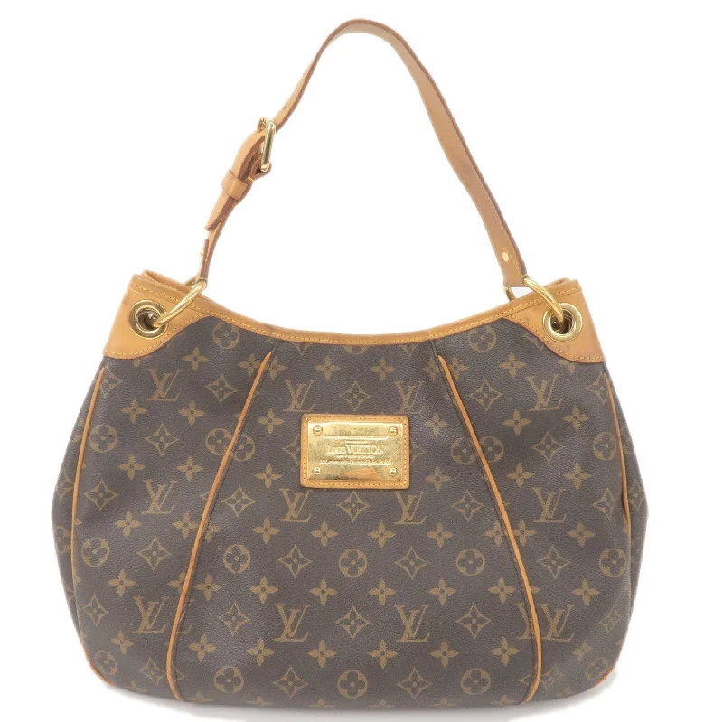 Louis Vuitton backpacks with a padded back panel for comfort during long - wearLouis Vuitton Monogram Galliera PM Shoulder Bag Brown M56382