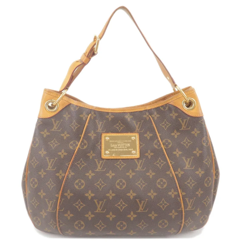 Louis Vuitton bags with a front - flap pocket for quick - access itemsLouis Vuitton Monogram Galliera PM Shoulder Bag M56382