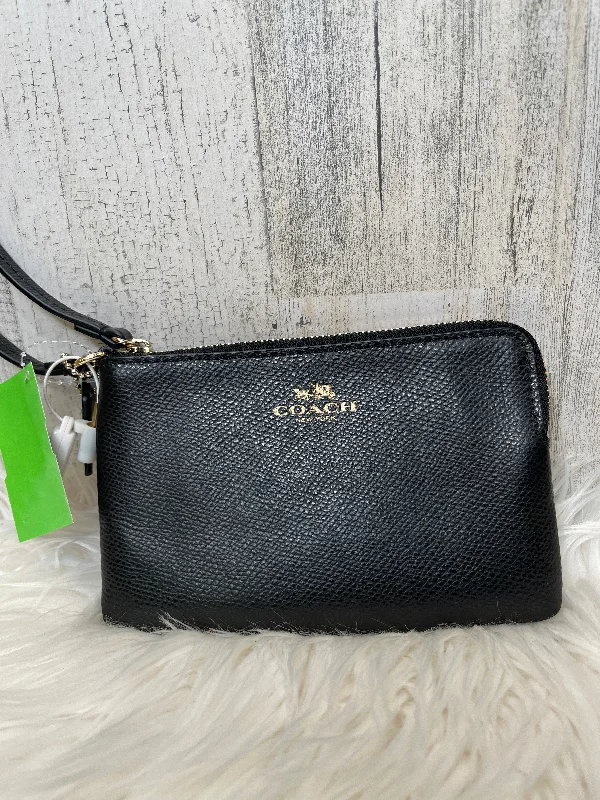 Coach bags with a zip - top closure and a front - pocket for quick accessWristlet Designer By Coach  Size: Small