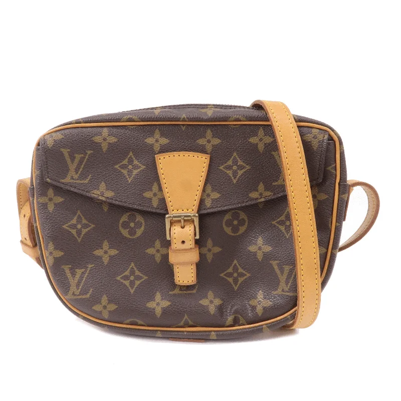 Louis Vuitton bags with a zip - around closure for enhanced securityLouis Vuitton Monogram Jeune Fille PM Shoulder Bag M51227