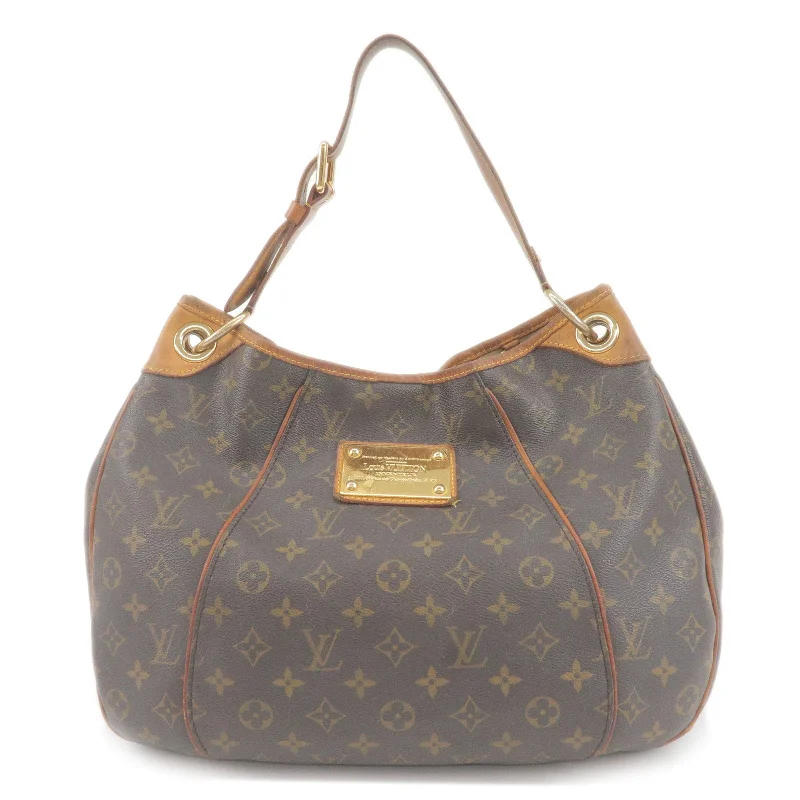 Ladies Louis Vuitton shoulder bags with a wide - width strap for comfortLouis Vuitton Monogram Galliera PM Shoulder Bag M56382