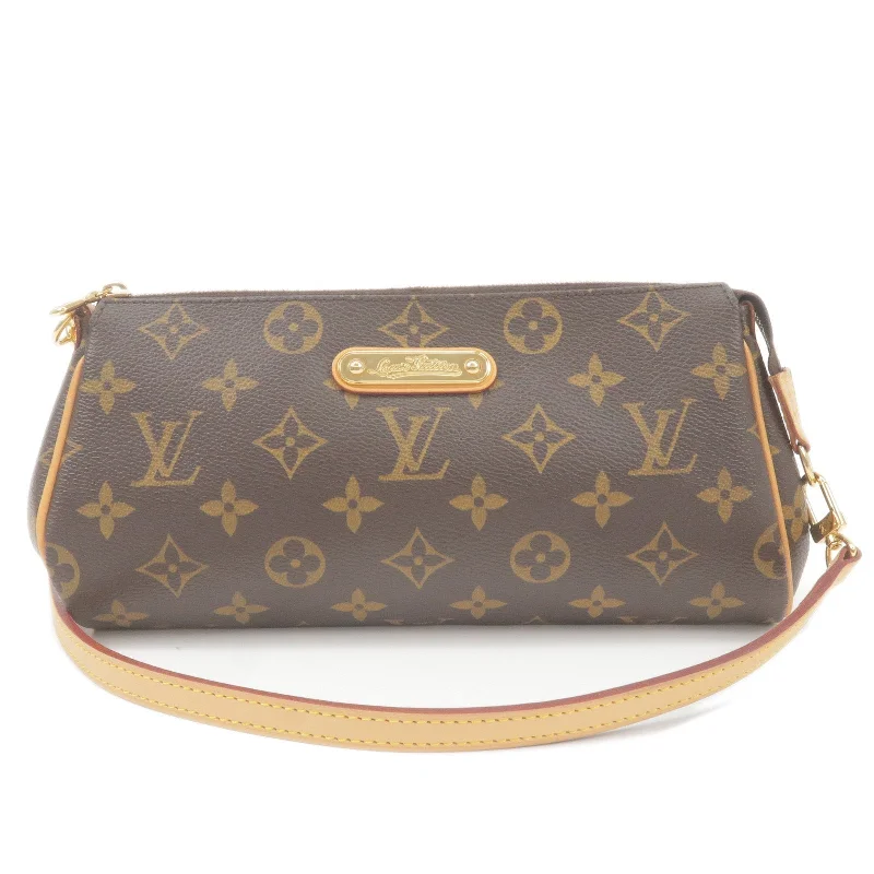 Louis Vuitton crossbody bags with a woven leather strap for textureLouis Vuitton Monogram Eva 2Way Bag Shoulder Bag M95567