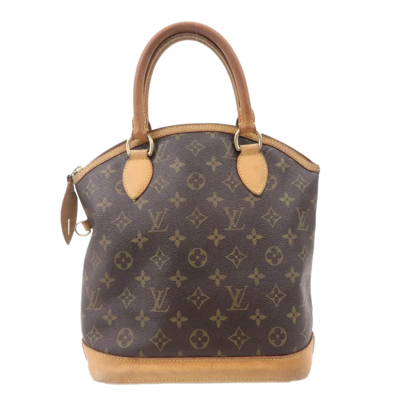 Louis Vuitton backpacks with a multi - pocket organization for functionalityLouis Vuitton Monogram Lock It Hand Bag Brown M40102