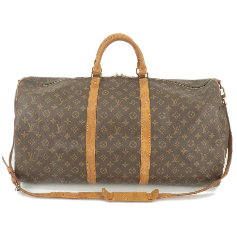 Louis Vuitton Capucines bags with smooth calfskin leather for luxuryLouis Vuitton Monogram Keep All Bandouliere 60 Bag M41412