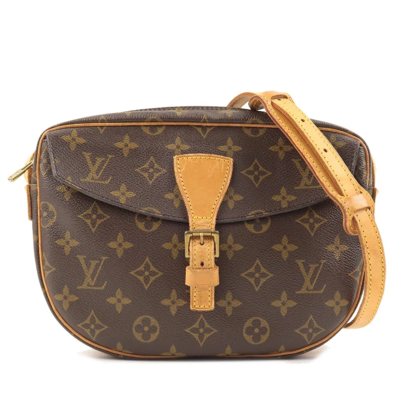 Louis Vuitton handbags with a metal - framed clasp for durabilityLouis Vuitton Monogram Jeune Fille MM Shoulder Bag M51226