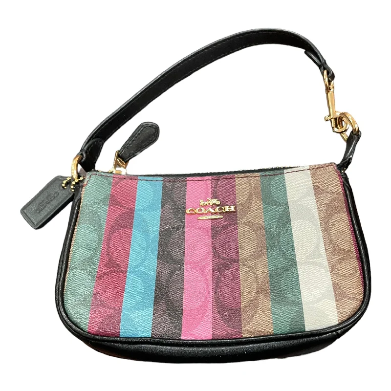 Coach backpacks with a hidden back pocket for securityWristlet Designer By Coach  Size: Small