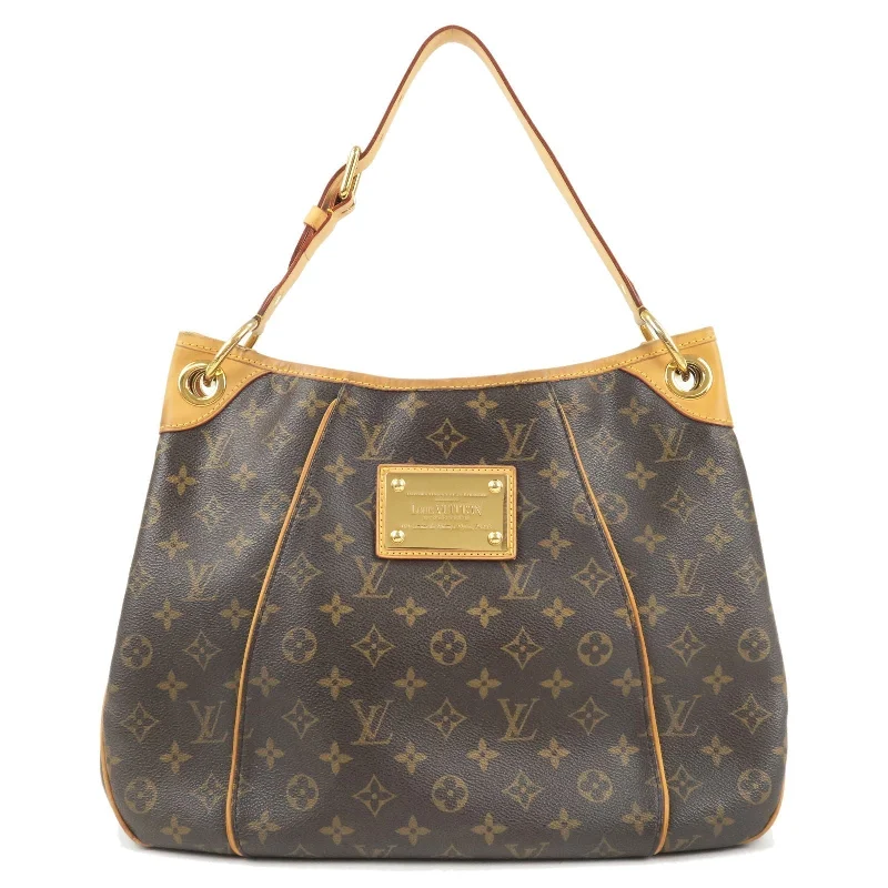 Louis Vuitton bags with a detachable mobile phone holder for convenienceLouis Vuitton Monogram Galliera PM Shoulder Bag M56382