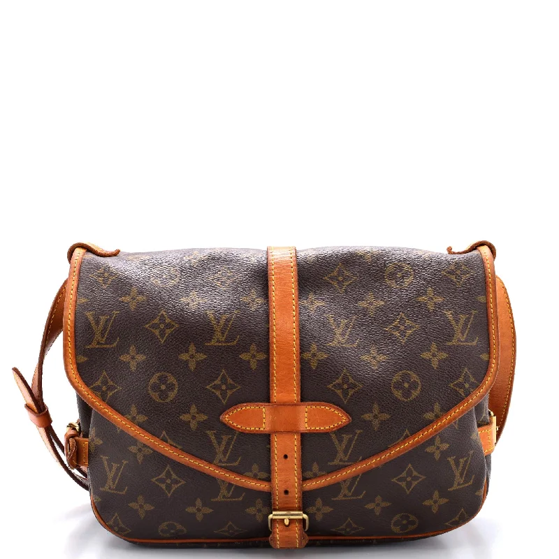 Saumur Handbag Monogram Canvas 30