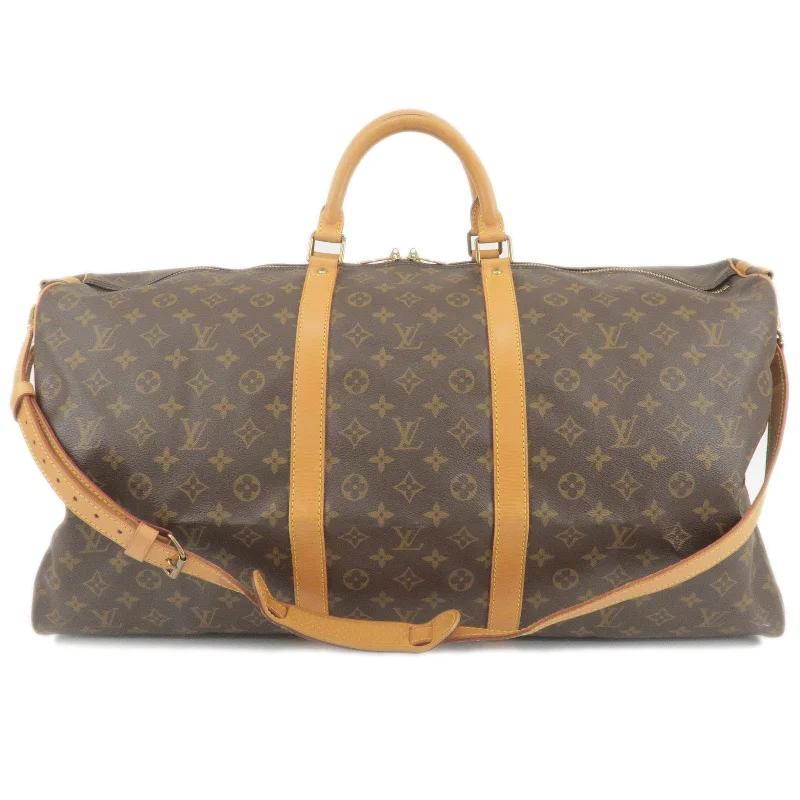 Medium - sized Louis Vuitton tote bags for work and shoppingLouis Vuitton Monogram Keep All Bandouliere 60 Bag M41412