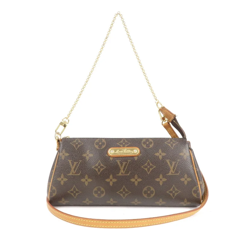 Louis Vuitton Twist bags with a crystal - embellished LV - turnlockLouis Vuitton Monogram Eva 2Way Shoulder Bag Pouch M95567