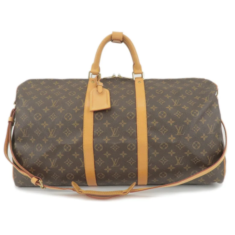 Louis Vuitton Neverfull bags with large capacity for everyday essentialsLouis Vuitton Monogram Keep All Bandouliere 55 Bag M41414