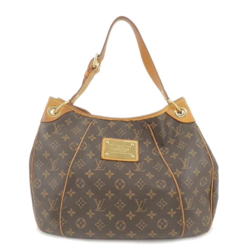 Ladies Louis Vuitton Capucines bags with gold - toned hardwareLouis Vuitton Monogram Galliera PM Shoulder Bag M56382