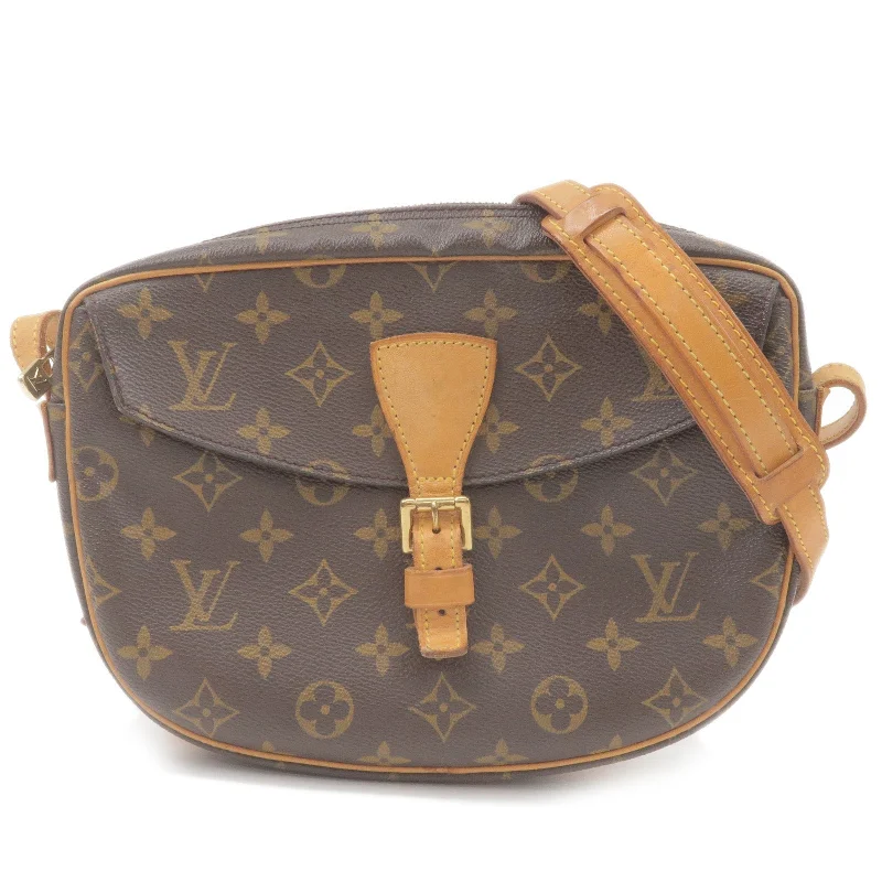 Ladies Louis Vuitton shoulder bags with a wide - width strap for comfortLouis Vuitton Monogram Jeune Fille MM Shoulder Bag M51226