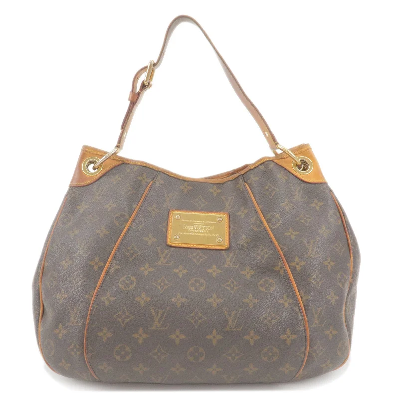 Louis Vuitton tote bags with a water - resistant coating for outdoor useLouis Vuitton Monogram Galliera PM Shoulder Bag M56382