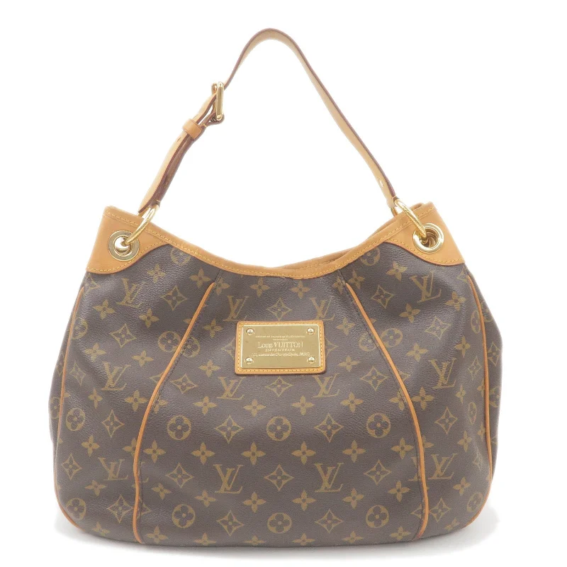 Ladies Louis Vuitton shoulder bags with a magnetic - closure flap for easeLouis Vuitton Monogram Galliera PM Shoulder Bag M56382