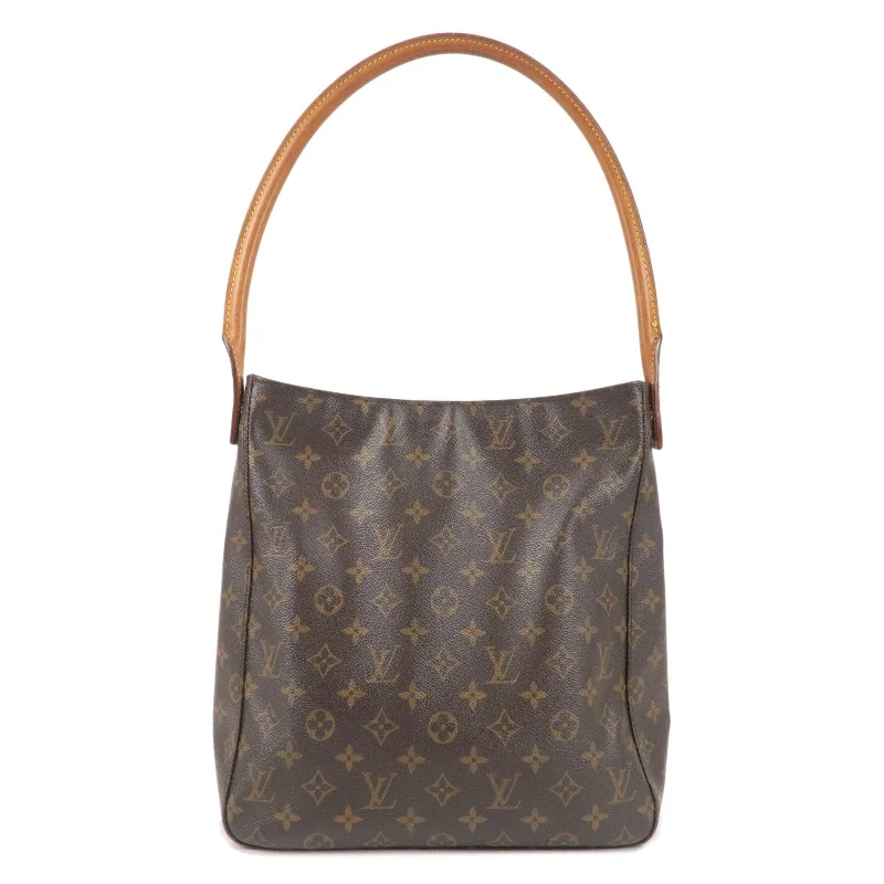 Louis Vuitton Neverfull bags with large capacity for everyday essentialsLouis Vuitton Monogram Looping GM Shoulder Bag Hand Bag M51145