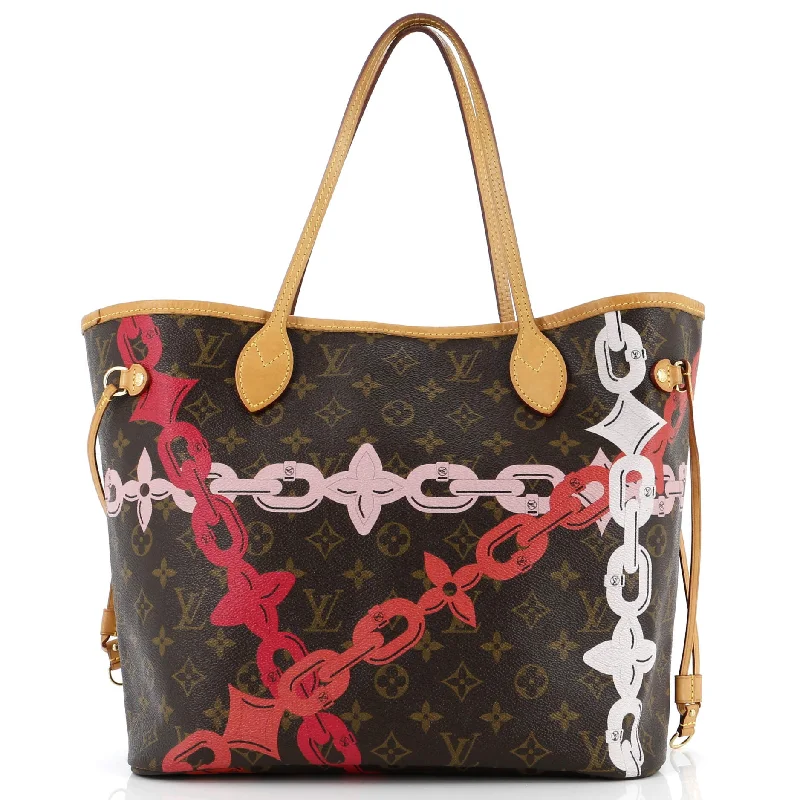 Neverfull NM Tote Limited Edition Bay Monogram Canvas MM