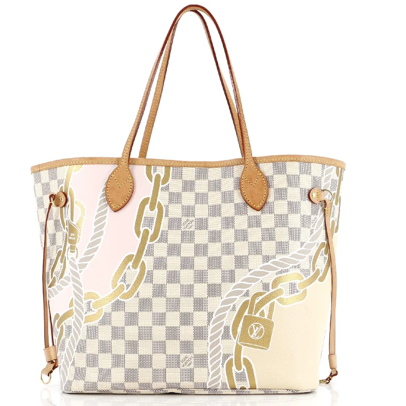 Neverfull NM Tote Limited Edition Nautical Damier MM