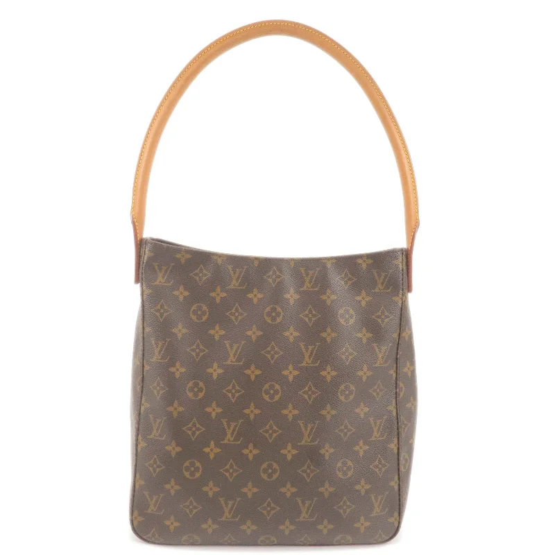 Louis Vuitton Alma bags featuring the signature top - handle designLouis Vuitton Monogram Looping GM Shoulder Bag M51145