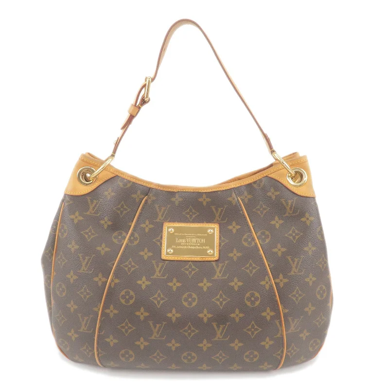 Louis Vuitton tote bags with a double - handle and shoulder - strap optionLouis Vuitton Monogram Galliera PM Shoulder Bag M56382