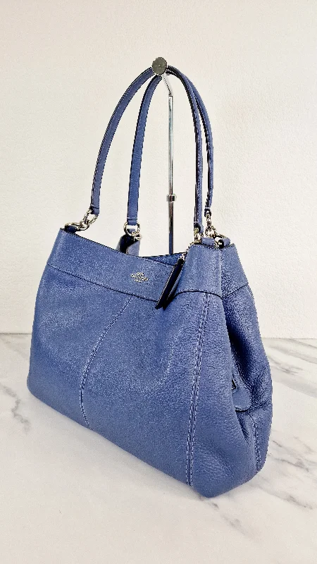 Ladies Coach Tabby bags with gold - toned hardware for a touch of luxuryCoach Lexi Shoulder Bag in Blue Pebbled Leather - Coach F28997