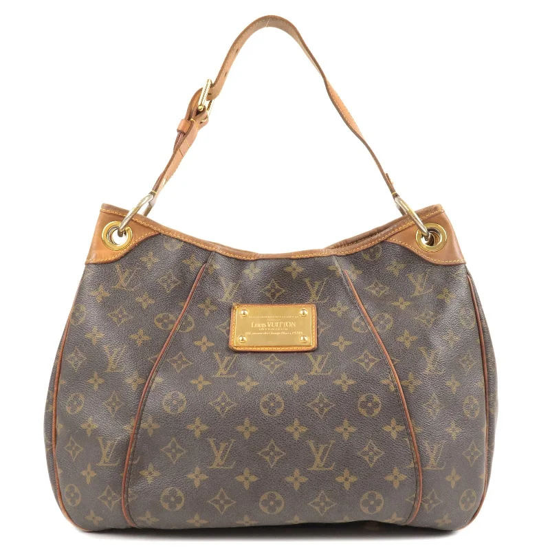 Louis Vuitton Twist bags with a contrast - colored interior for visual interestLouis Vuitton Monogram Galliera PM Shoulder Bag M56382