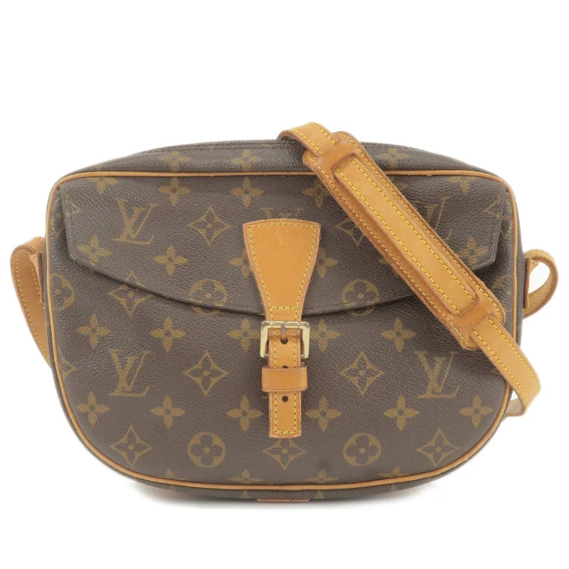 Louis Vuitton handbags with a back - zip pocket for storing valuablesLouis Vuitton Monogram Jeune Fille MM Shoulder Bag M51226