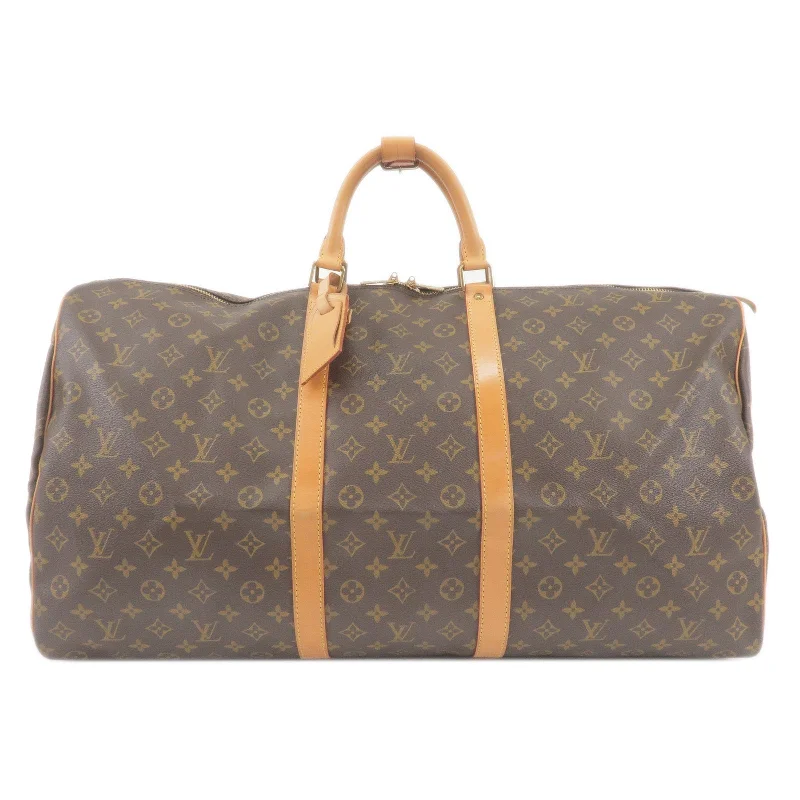 Medium - sized Louis Vuitton tote bags for work and shoppingLouis Vuitton Monogram Keep All 60 Boston Bag M41422