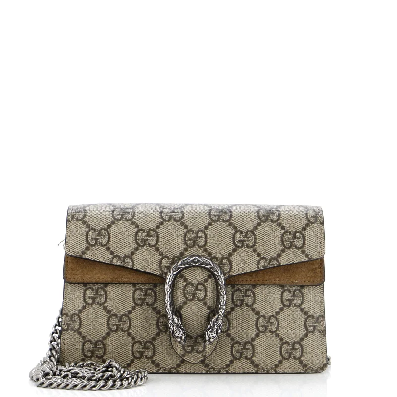 Dionysus Bag GG Coated Canvas Super Mini