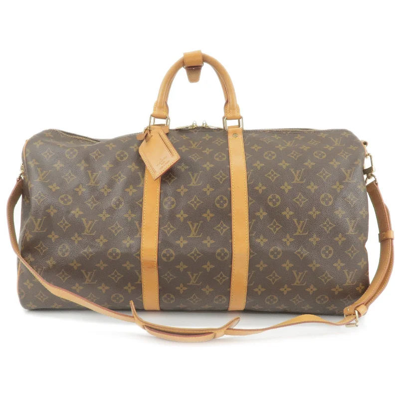 Louis Vuitton Twist bags with a snakeskin - effect panel for a bold lookLouis Vuitton Monogram Keep All Bandouliere 55 Bag M41414