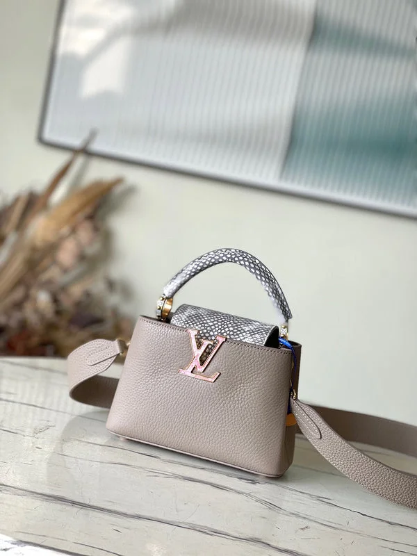 Louis Vuitton Capucines bags with smooth calfskin leather for luxuryBC - LOUIS VUITTON BAGS - 102