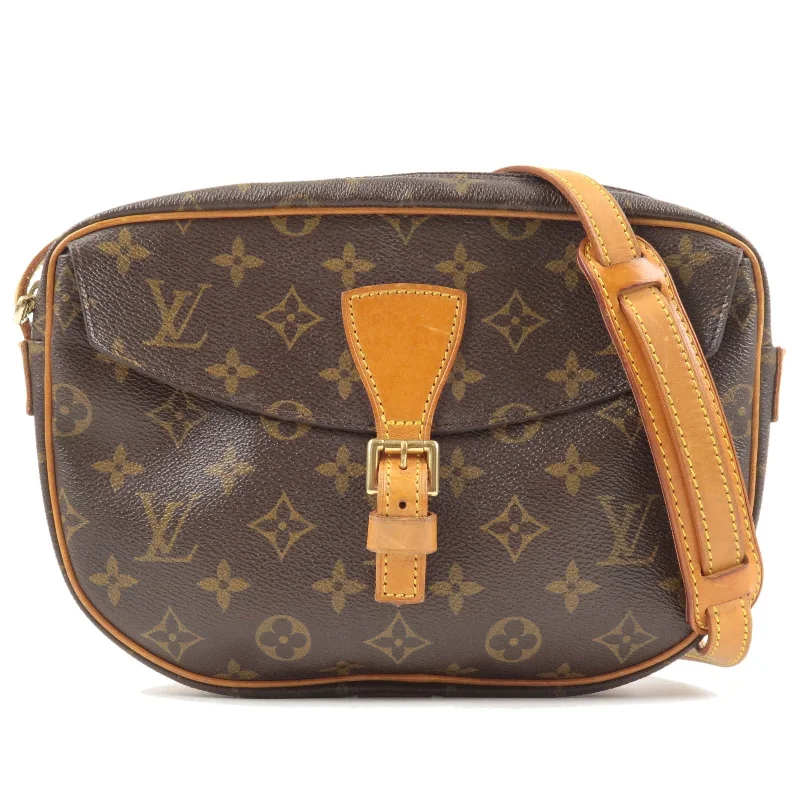 Louis Vuitton handbags with a beaded trim for a touch of glamourLouis Vuitton Monogram Jeune Fille MM Shoulder Bag M51226