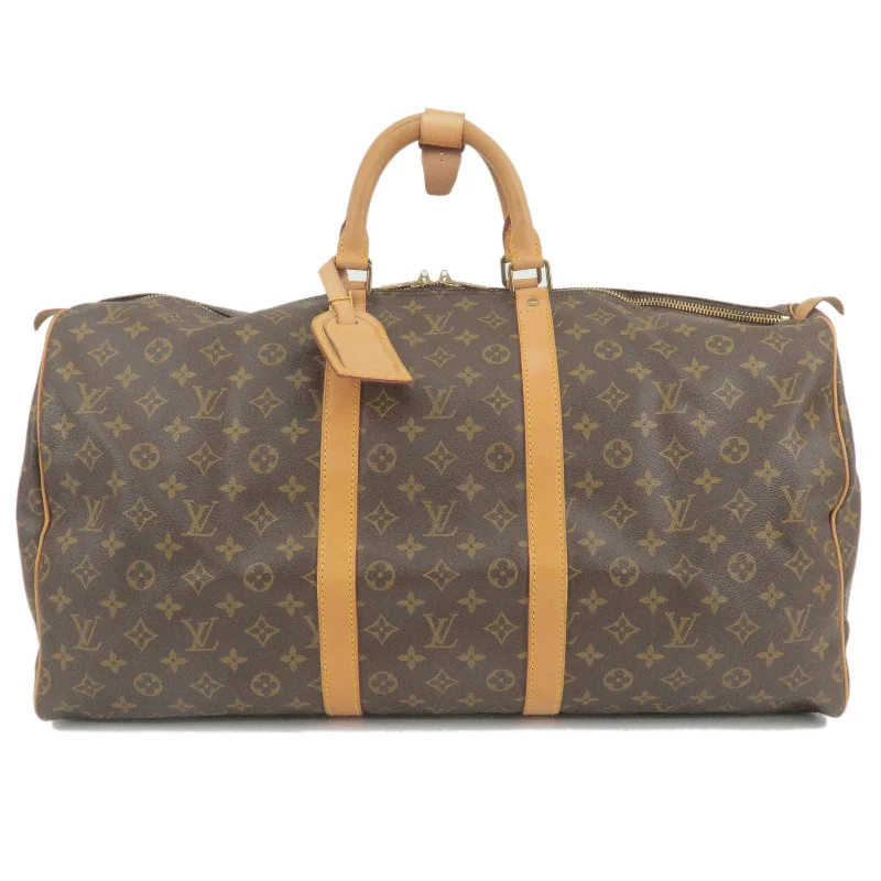 Louis Vuitton Capucines bags with smooth calfskin leather for luxuryLouis Vuitton Monogram Keep All 55 Boston Bag M41424