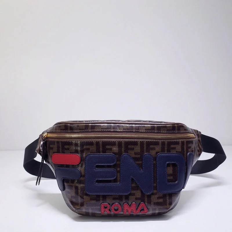 Fendi handbags with a metallic - finish FF logo for a bold and glamorous lookWF - Fendi Bags - 657