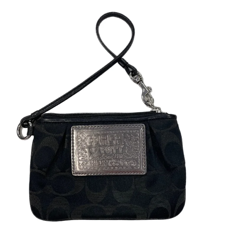 Ladies Coach crossbody bags with a single - strap design for simplicityWristlet Designer By Coach  Size: Small