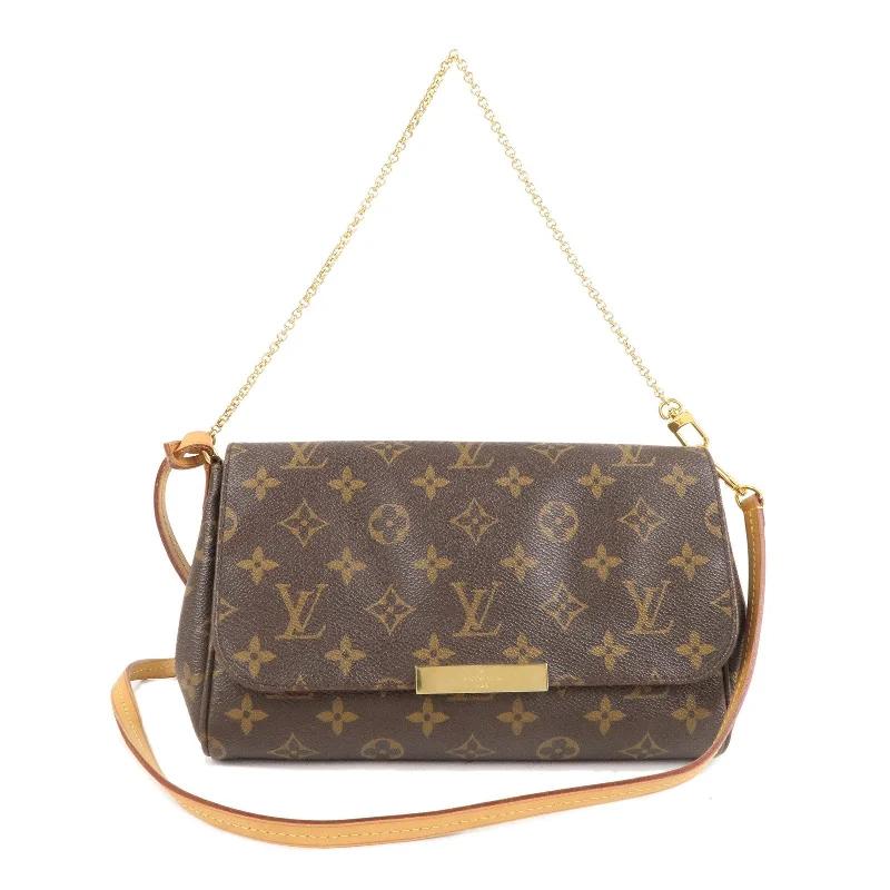 Louis Vuitton Twist bags with the iconic LV - turnlock closureLouis Vuitton Monogram Favorite MM 2Way Shoulder Bag M40718