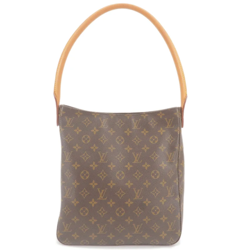 Small - sized Louis Vuitton Pochette Metis bags for a compact carryLouis Vuitton Monogram Looping GM Shoulder Bag M51145