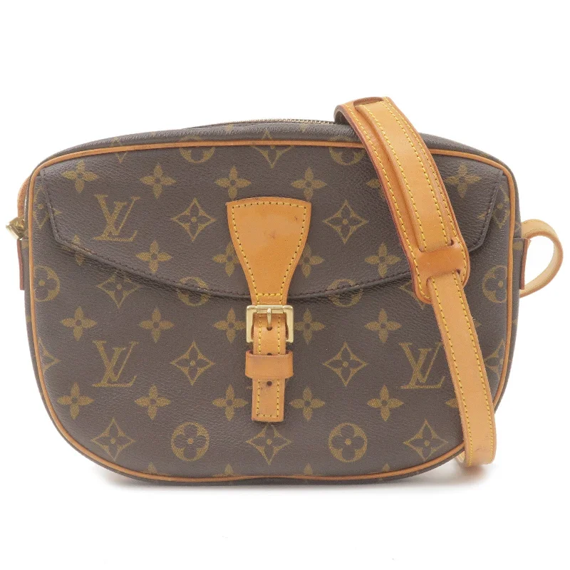 Ladies Louis Vuitton shoulder bags with a tassel decoration for charmLouis Vuitton Monogram Jeune Fille MM Shoulder Bag M51226