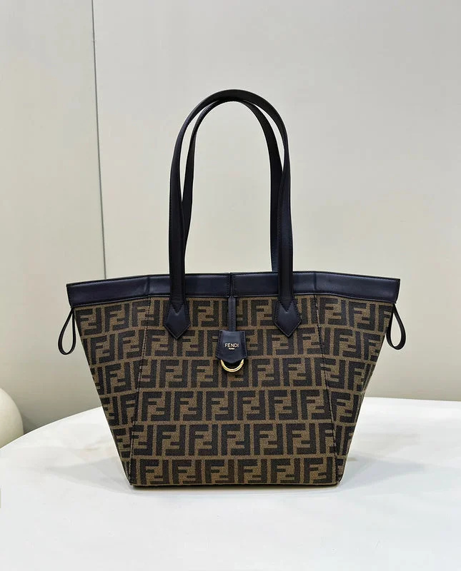 Fendi Sunshine Shopper bags with a contrast - stitched handle for a unique and stylish lookfendi luxury-Totes - FDI Bags - 001