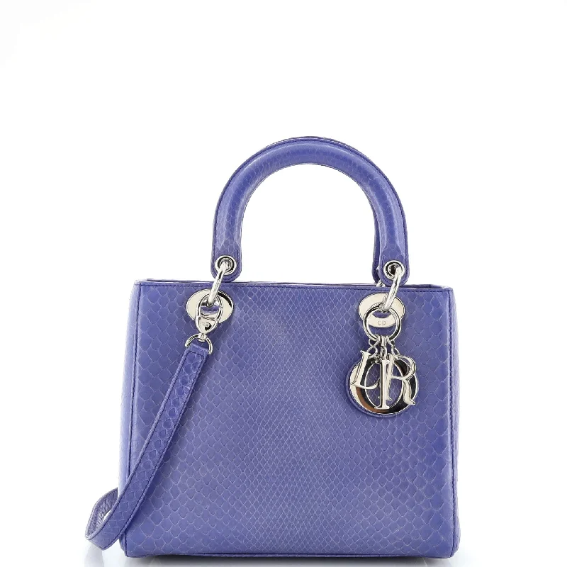 Lady Dior Bag Python Medium