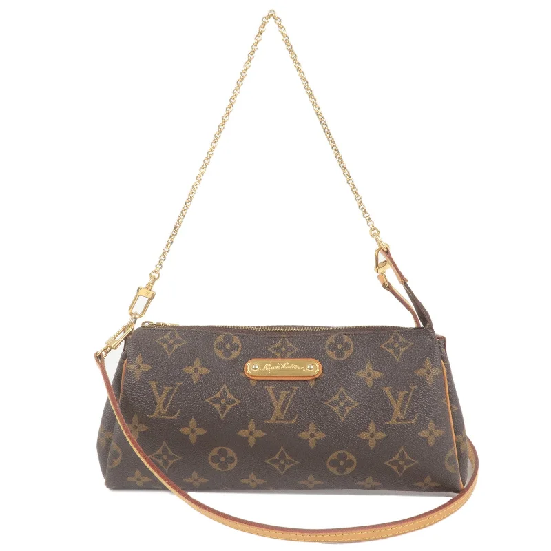 Ladies Louis Vuitton Capucines bags with a detachable shoulder strapLouis Vuitton Monogram Eva 2Way Shoulder Bag Pouch M95567