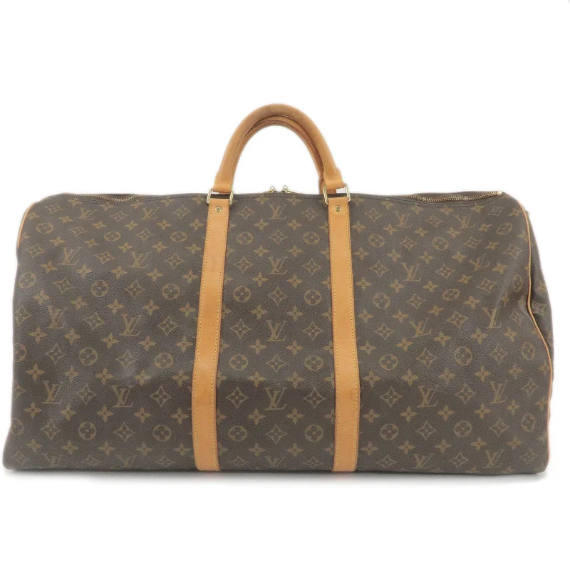 Louis Vuitton Twist bags with a snakeskin - effect panel for a bold lookLouis Vuitton Monogram Keep All Bandouliere 60 Bag M41412