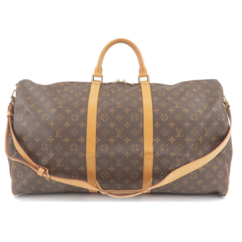 Louis Vuitton Speedy bags in monogram canvas for a classic lookLouis Vuitton Monogram Keep All Bandouliere 60 Bag M41412