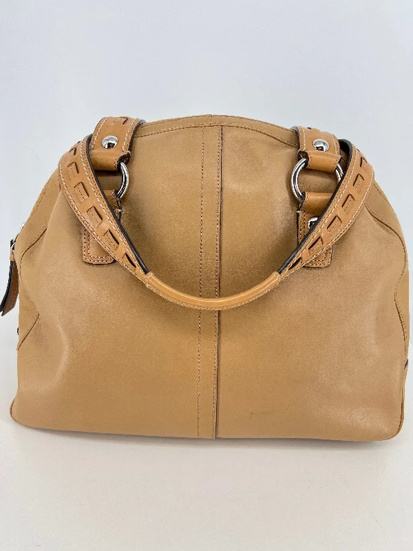 Coach bags with a zip - top closure and a front - pocket for quick accessHandbag Designer By Coach  Size: Large