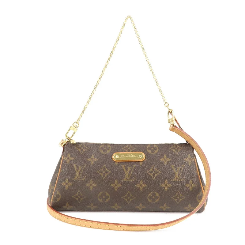 Louis Vuitton backpacks with a hidden back pocket for securityLouis Vuitton Monogram Eva 2Way Shoulder Bag Pouch M95567