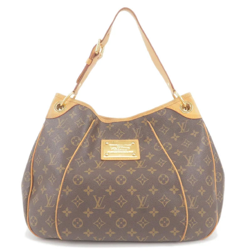 Louis Vuitton bags with a detachable mirror inside for on - the - go touch - upsLouis Vuitton Monogram Galliera PM Shoulder Bag M56382