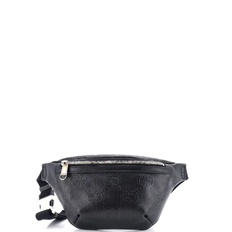 Belt Bag GG Embossed Perforated Leather Small