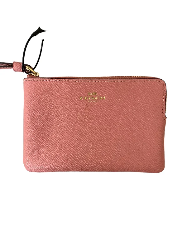 Small - sized Coach crossbody bags in smooth pebble leather for a compact carryWristlet By Coach  Size: Medium