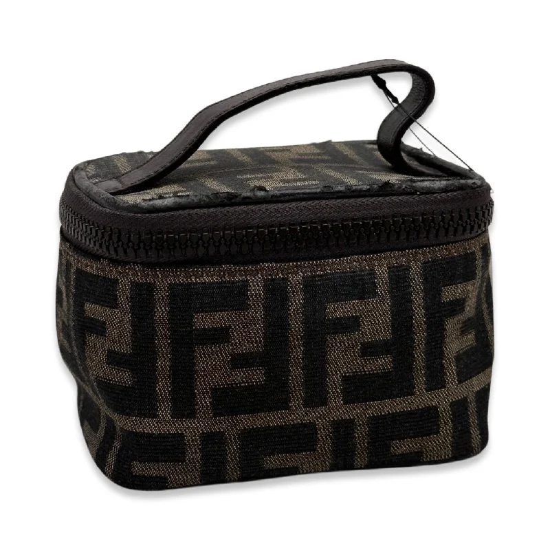 Fendi backpacks with a sleek, modern design and a matte finishFendi Monogram Mini Cosmetic Bag